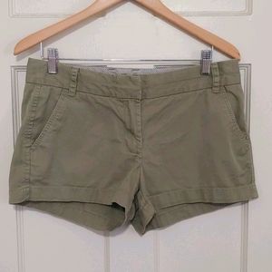 J.Crew Classic Twill Cargo Shorts Sz 8